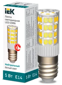LED lamp CORN 5W 230V 4000K E14 IEK