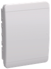 TEKFOR Корпус пластиковый ЩРВ-П-24 IP41 белая дверь IEK0
