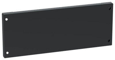 ITK LINEA S Панель сплошная цоколя 200х1200мм черная