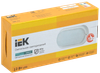 Светильник светодиодный ДПО 4012 12Вт 4000K IP54 овал белый IEK1