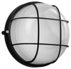 Светильник НПП1302 черный/круг с реш.60Вт IP54 IEK0