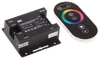 Контроллер с ПДУ радио RGB 3 канала 12В 6А 216Вт черный IEK0