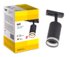 LIGHTING Светильник 4116 декоративный трековый поворотный под лампу GU10 черный IEK2