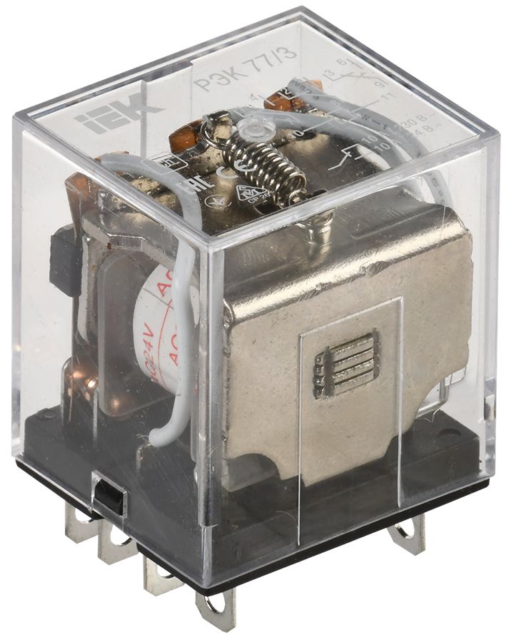 Реле РЭК77/3 10А 24В AC IEK