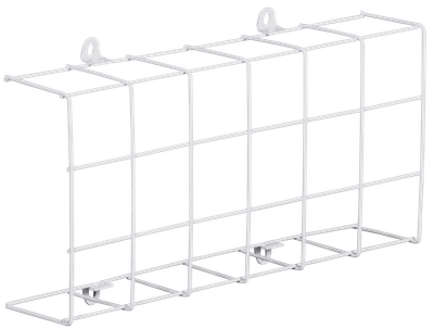 Решетка защитная для аварийных светильников ДПА 300мм белая IEK