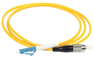 ITK Оптический коммутационный переходной шнур (патч-корд), для одномодового кабеля (SM), 9/125 (OS2), FC/UPC-LC/UPC, одинарного исполнения (Simplex), LSZH, 3м
