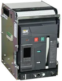 ARMAT Air circuit breaker with withdrawable design 3P size A 66kA 1600A trip unit TD with a set of accessories 220V: motor drive closing coil tripping coil IEK