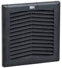Фильтр с решеткой для вентилятора ВФИ 65-105м3/час черный IEK