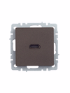 BRITE Розетка HDMI РHDMI-0-БрТБ темная бронза IEK1