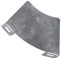 Перегородка разделительная 80мм поворота вертикального внутреннего 45град HDZ IEK