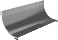 Крышка поворота плавного 90град вертикального внутреннего (тип В10) ESCA 400мм IEK