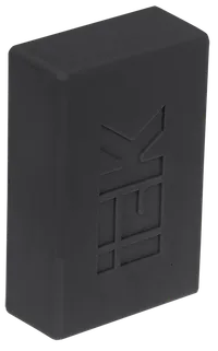 ELECOR Cap KMZ 60x40 black (4pcs/set) IEK