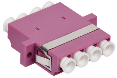 ITK Адаптер оптический проходной LC-quad OM4 UPC