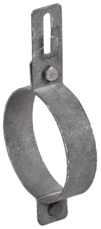 Держатель проводника круглого 8мм водосточная труба 80мм оцинкованная сталь TD IEK