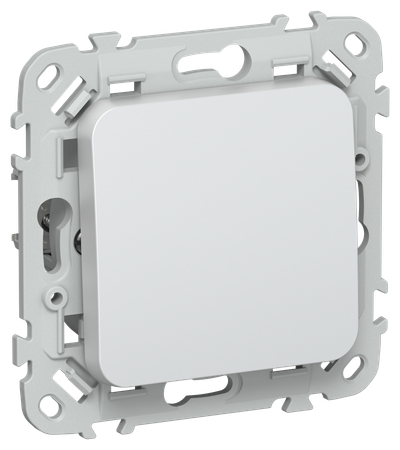 FLITE Выключатель 1-клавишный проходной 10А ВС61-1-0-ФлЖ жемчуг IEK