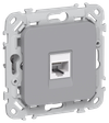 FLITE Computer socket RJ45 category 6 UTP RK6-1-0-FLS gray IEK0