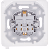 INSPIRIA Розетка 1-местная с заземлением с защитными шторками и крышкой 16А IP44 белый3