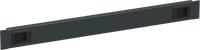 ITK by ZPAS Фальш-панель 19" 1U крепление на защелках черная РФ