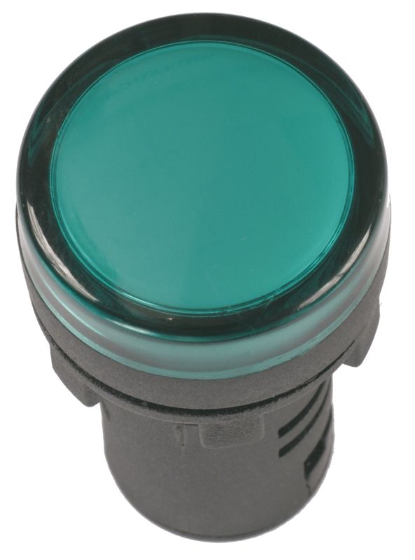 Лампа AD16DS(LED)матрица d16мм зеленый 230В AC/DC IEK (BLS10-ADDS-230-K06-16)