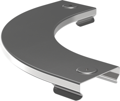 Крышка поворота плавного 90град (тип Г01) ESCA 50мм IEK