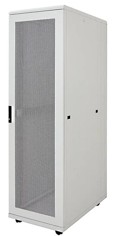 ITK Шкаф серверный 19" LINEA S 42U 800х1000мм перфорированные передняя и задняя двери серый (место 1 из 3)