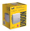 UNION Compact Корпус пластиковый ЩРВ-П-4 IP41 белая дверь IEK1
