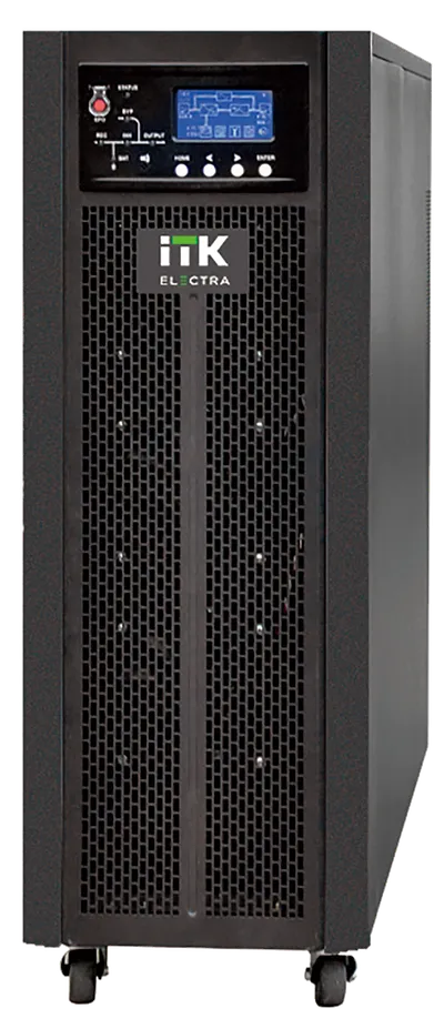 ITK ELECTRA OB ИБП Онлайн 30кВА/27кВт трехфазный 240VDC без АКБ с возможностью установки 40х12AH