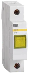 Лампа сигнальная ЛС-47 неон желтая IEK0