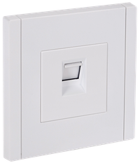 FORTE&PIANO Розетка компьютерная RJ45 кат.5E FP232 белый IEK