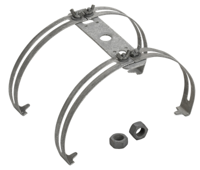 Держатель молниеприемника D=16 на круглый конек оцинкованная cталь TD IEK