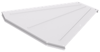 ESCA 7 Крышка поворота 45град 300-1,5 RAL 9016 IEK