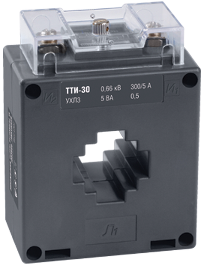 Трансформатор тока ТТИ-30 300/5А 5ВА 0,5 IEK