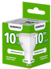 Лампа светодиодная PAR16 софит 10Вт 230В 4000К GU10 GENERICA1