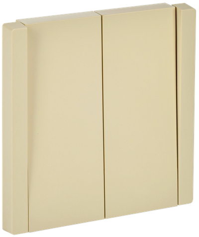 FORTE&PIANO Выключатель 2-клавишный перекрестный 10А FP409 ваниль IEK