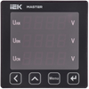 Digital panel voltmeter three-phase RS-485 96x96 LED MASTER IEK2