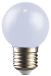 LIGHTING LED decorative lamp G45 ball 1W 230V cold white E27 IEK2