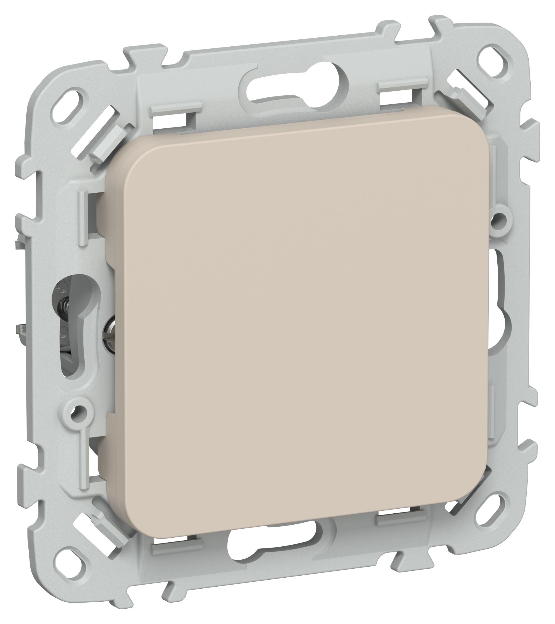 FLITE Заглушка с суппортом ЗГ-ФлЛ льняной IEK (FI-PL10-K88)
