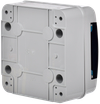 TEKFOR Корпус пластиковый КМПн-6 IP65 черная прозрачная дверь IEK4