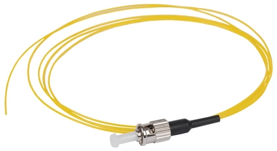 ITK Оптический коммутационный монтажный шнур (Пигтеил), для одномодового кабеля (SM), 9/125 (OS2), ST/UPC, LSZH, 1,5м