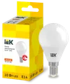 Лампа светодиодная ALFA G45 шар 10Вт 230В 3000К E14 IEK0