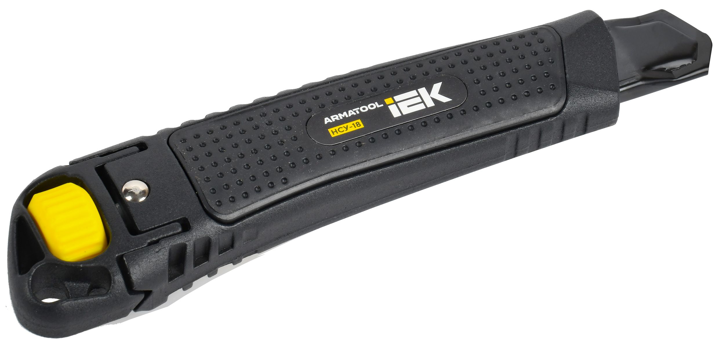 ARMATOOL Нож строительный усиленный 18мм НСУ-18 DOUBLE-lock SK2 IEK (TNC72-18)