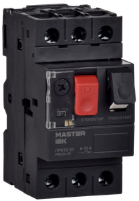 Пускатель ПРК32-10 In=10А Ir=6-10А Ue 660В MASTER IEK