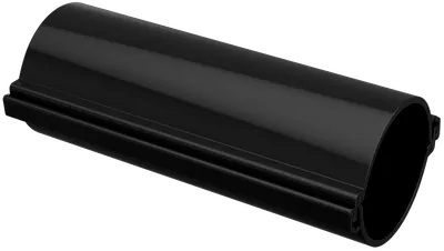 Collapsible pipe d=110mm (3m) black IEK