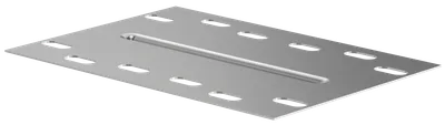 Cover plate on the base of the cable tray 150