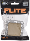 FLITE Switch 1-key pass-through 10A BC61-1-0-FLH khaki IEK1