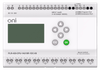 PLC 430 CPU module 8 DI 6 UI (0-10V/DI) 10 RO 24V DC with ONI screen4