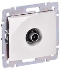 VALENA DIY Розетка TV тип звезда белый