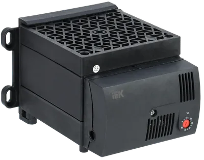 Обогреватель на DIN-рейку ОДР (встроенный вентилятор и термостат) 1000Вт IP20 IEK