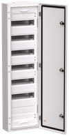 TITAN 5 Корпус металлический ЩРн-84 (1х84) 1085х310х140мм IP54 белый (одна дверь) IEK0
