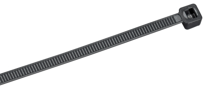Хомут P6.6 съёмный чёрный 4,8х160мм IEK